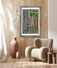 Load image into Gallery viewer, Pink Flowers In Alley