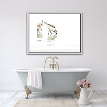 Load image into Gallery viewer, Two Plovers - Landscape 2