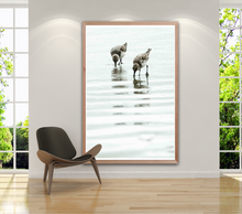 Load image into Gallery viewer, Two Plovers - Portrait