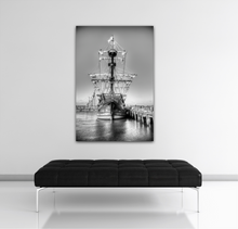 Load image into Gallery viewer, Galleon Black And White
