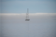 Load image into Gallery viewer, Sailboat in the clouds
