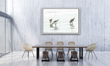 Load image into Gallery viewer, Three Plovers - Landscape
